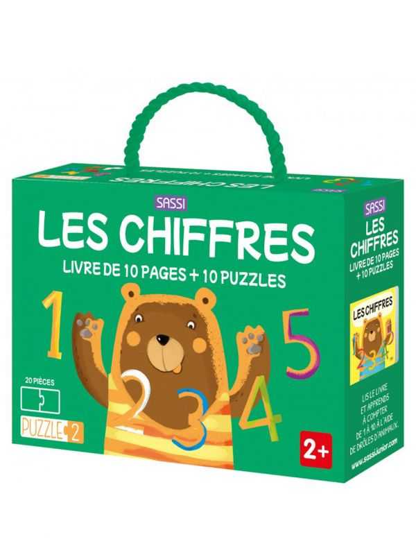 Puzzle + livre | Les chiffres