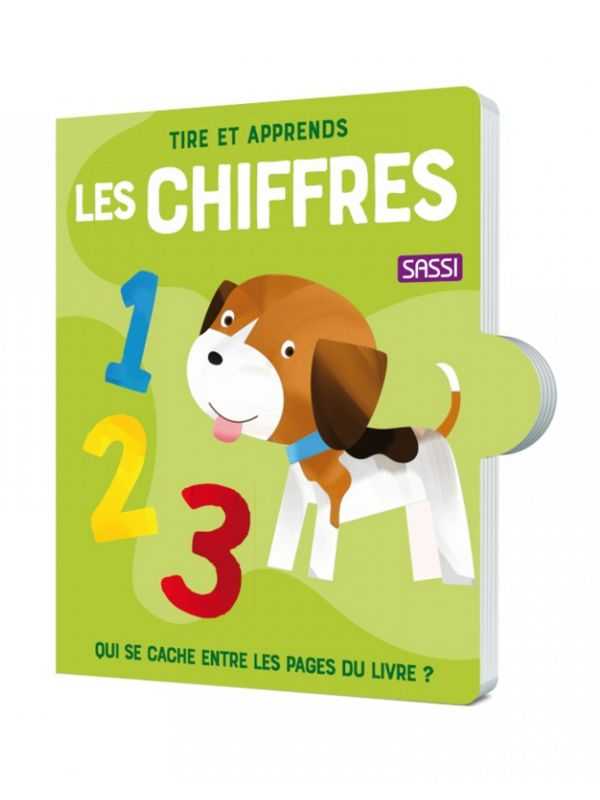 Livre | Tire et apprends Les Chiffres