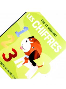 Livre | Tire et apprends Les Chiffres