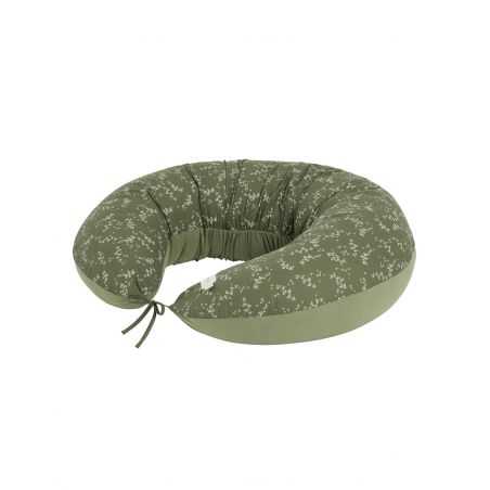 Grand coussin grossesse allaitement | Luna Green Jasmine