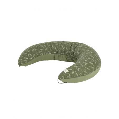 Grand coussin grossesse allaitement | Luna Green Jasmine