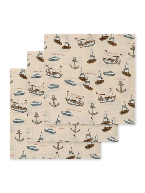 Pack 3 langes 6565 cm | Sail away