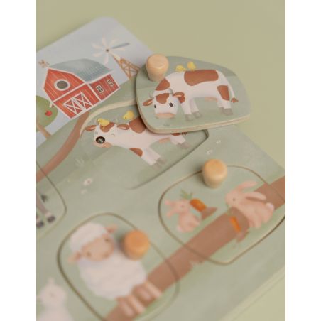 Puzzle sonore en bois | Little Farm