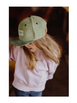 Casquette velours sweet | Green