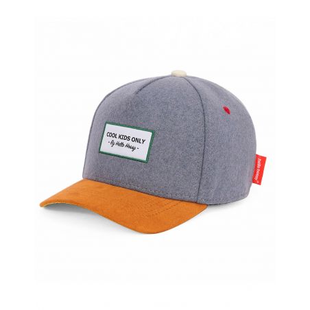 Casquette feutrine | Melton grey