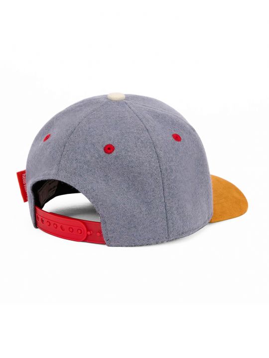 Casquette feutrine | Melton grey