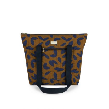 Sac tote bag | Blue Leaves