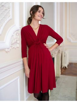 Robe grossesse Jolène | Rouge