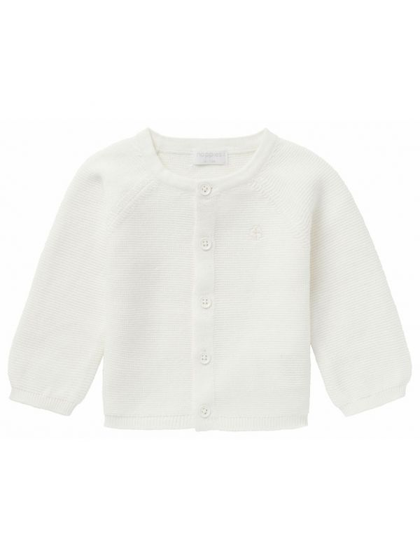 Gilet bébé tricot Naga | Blanc