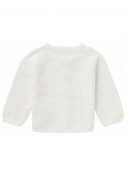 Gilet bébé tricot Naga | Blanc