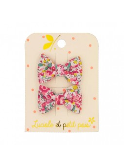 Barrettes mini papillons | Emma & Georgina hibiscus