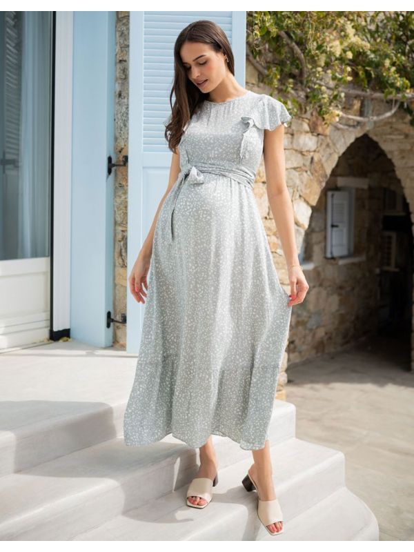 Robe longue grossesse allaitement | Juniper