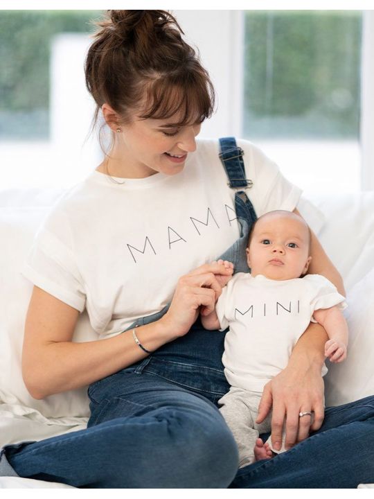 Duo tee shirts Mama et Mini | Alba