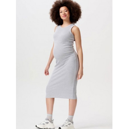 Robe de grossesse Inaya | Grey melange