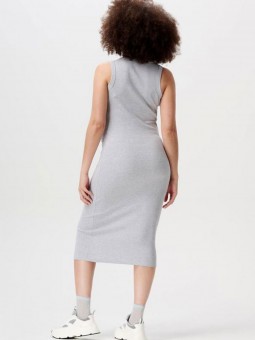 Robe de grossesse Inaya | Grey melange