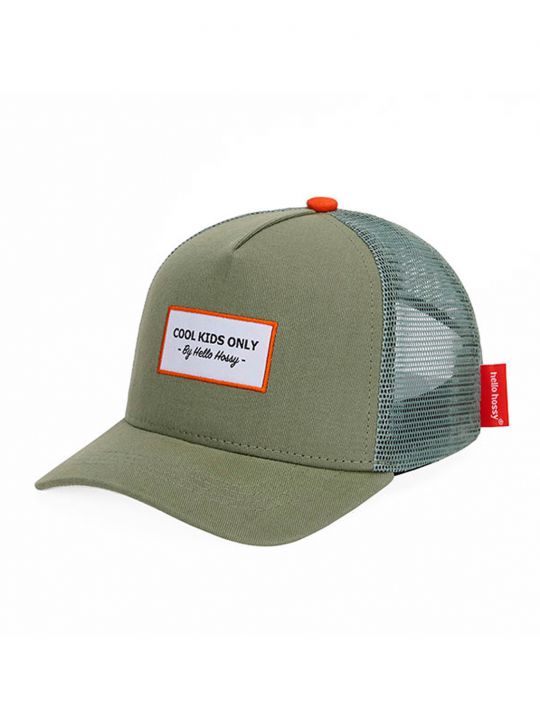 Casquette tissu | Mini olive