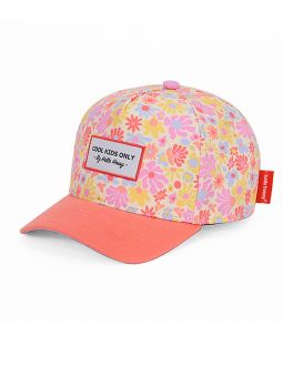 Casquette tissu | Rétro flowers