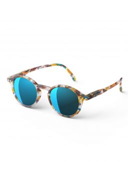 Lunettes de soleil Junior | Bleu tortoise Miroir D