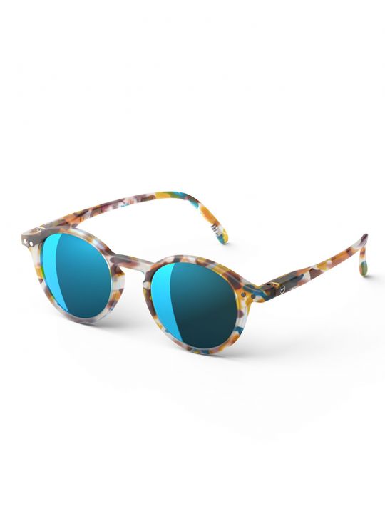 Lunettes de soleil Junior | Bleu tortoise Miroir D