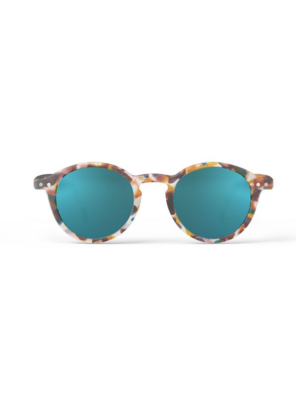 Lunettes de soleil Junior | Bleu tortoise Miroir D