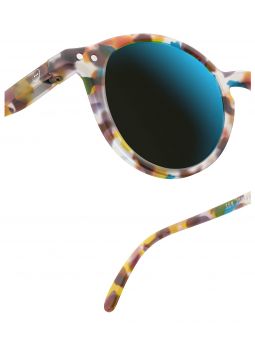 Lunettes de soleil Junior | Bleu tortoise Miroir D