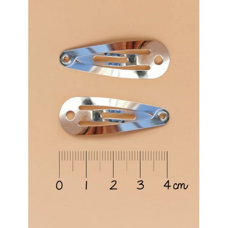 Duo Barrette Cœurs | Rose