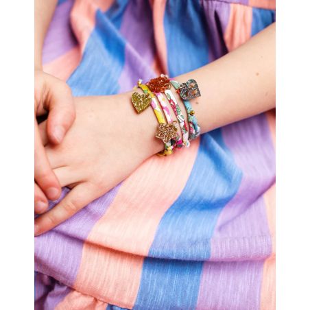 Bracelet Liberty | Betsy berry Verveine & Pretzel multicolore