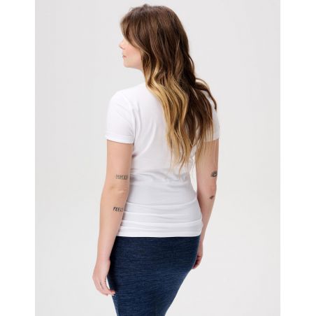 Tee shirt grossesse | Coeur brodé