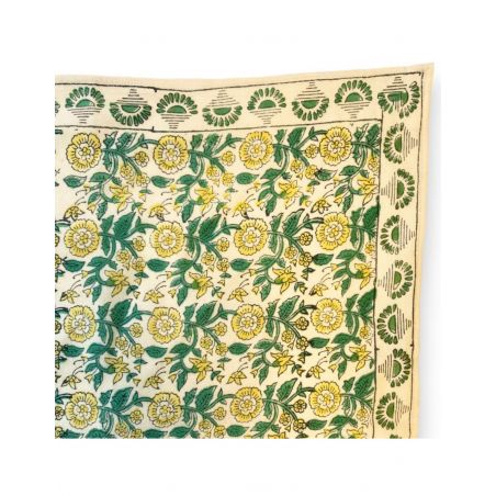 Grand foulard Latika | Soleil citron