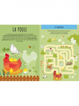 Livre Stickers & Activités | La Ferme