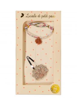 Coffret Barrette & Bracelet | Coquillage