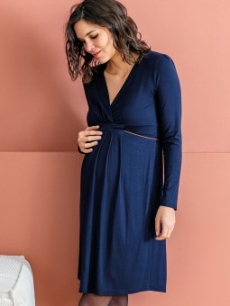 Robe grossesse et allaitement Emy | Midnight