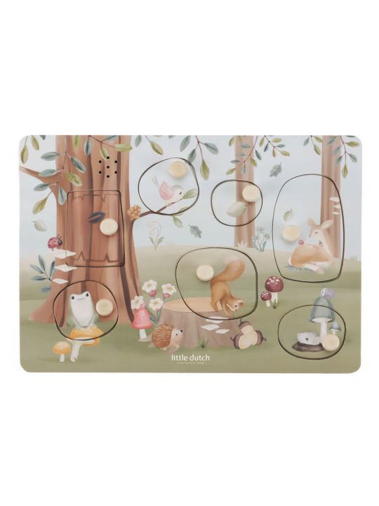 Puzzle sonore en bois | Forest Friends