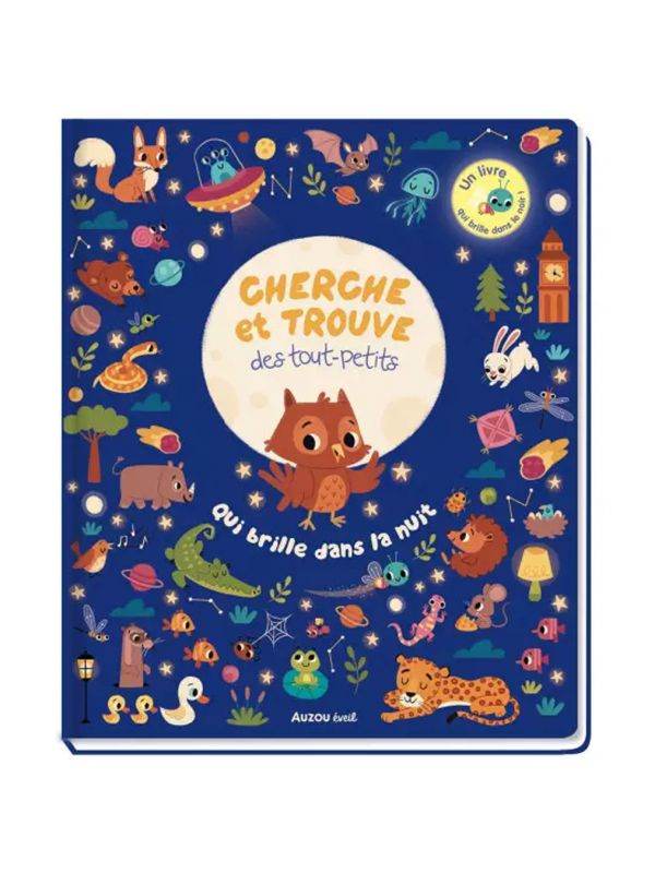 Livre Cherche et Trouve des Tout-Petits - Qui brille dans la nuit ?