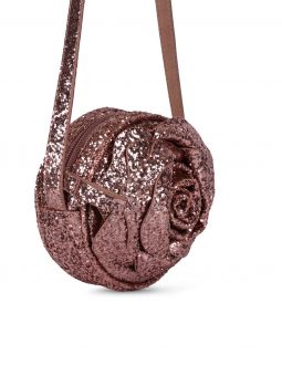 Sac à main à paillettes | Rose