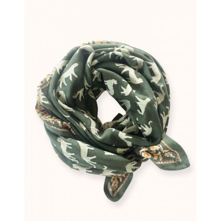 Grand foulard Latika | Bengale kaki