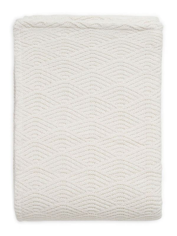 Couverture 100150 cm River | Cream white