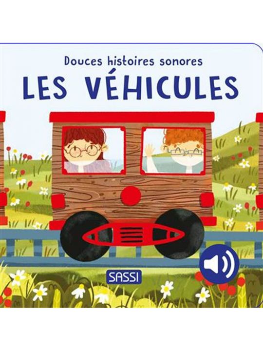 Livre douces histoires sonores | Les véhicules