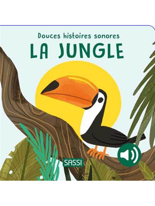 Livre douces histoires sonores | La jungle