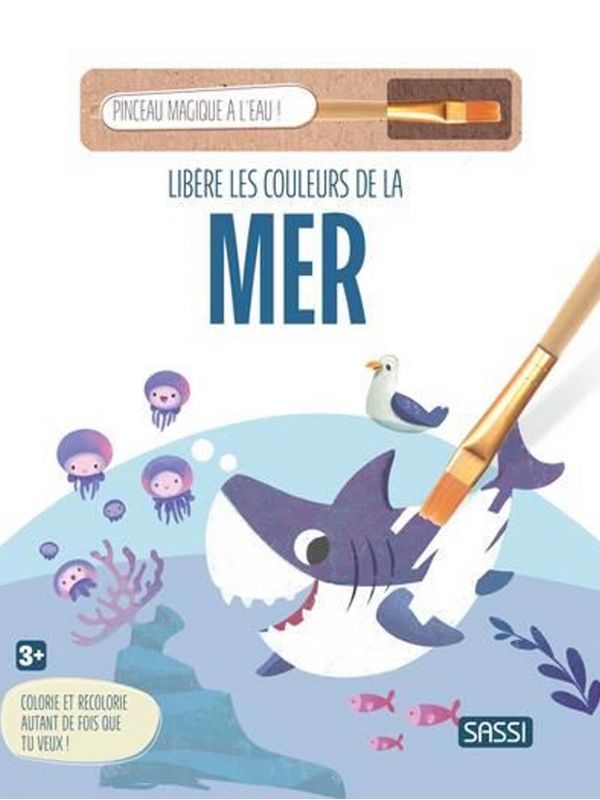 Livre magique | Libère les couleurs de la mer