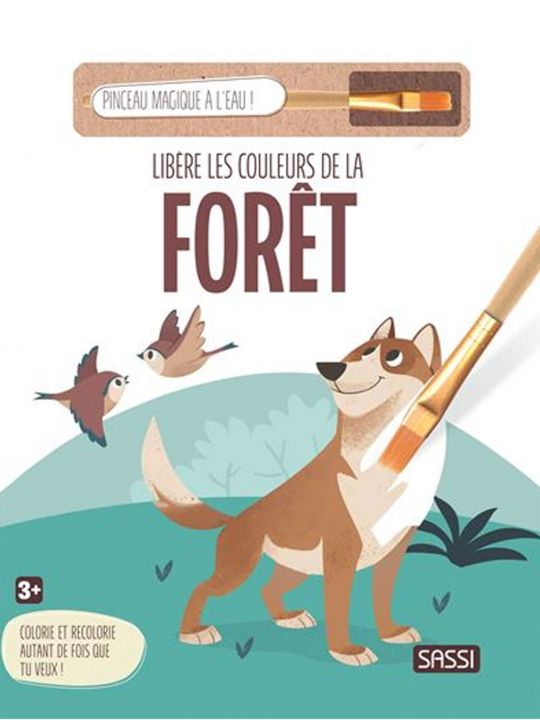 Livre magique | Libère les couleurs de la forêt