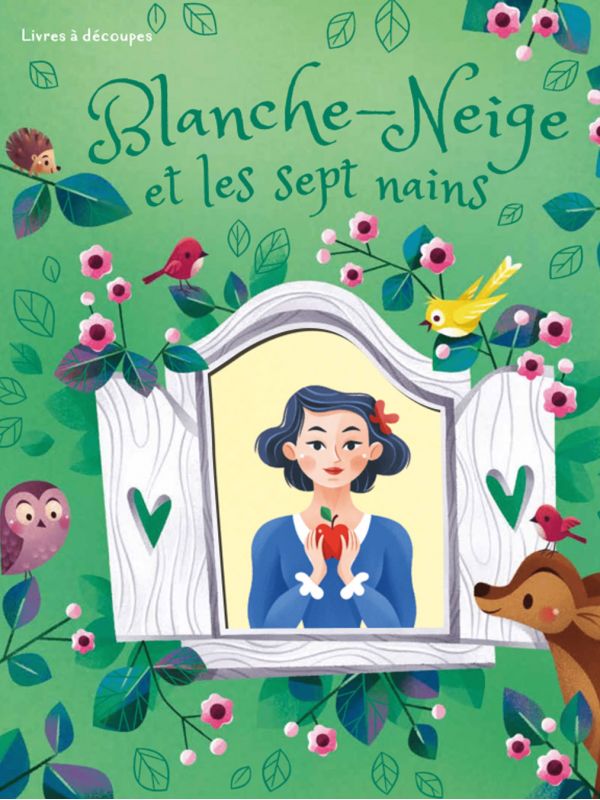 Livre à découpes | Blanche neige et les 7 nains