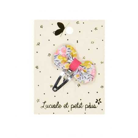 Barrette mini pétale | Liberty wiltshire bud aurore